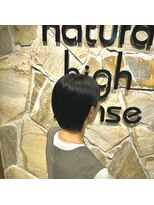 ナチュラルハイセンス 本店(natural high sense) スタイリッシュミニボブ 似合わせカット/町屋駅