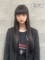 エスト 大阪梅田(EST)&nbsp;レミー100%高級人毛/53cm☆シールエクステ60枚+馴染ませカット