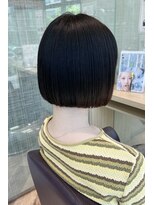 ファースト 仙台店(first) 襟足ギリギリボブ