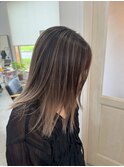 ミディアムバレイヤージュ