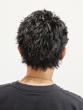 ビカムメンズヘアー 栄店(become men's hair) スパイキーウルフかきあげスパイキー無造作短髪