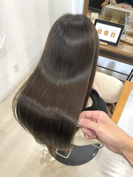 美髪専門サロン バイ マイル(美髪専門サロン by mile) 【髪質改善カラー】ナチュラルグレージュ