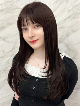 ロンド フィーユ(Lond fille) 暗めカラー/韓国レイヤー/マロンベージュ/くすみベージュ/銀座