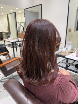 フォルテ 島田店 血色感アップのレッドカラー