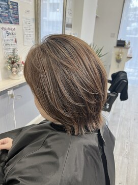 自然にまとまるナチュラル縮毛矯正