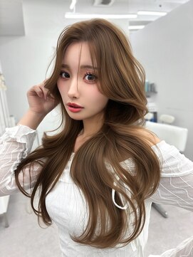 アマトウキョウ アユンチェ(AMA TOKYO×AYUNCHE) 韓国ヘア_ハイレイヤー_くびれへあ