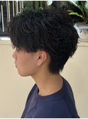 フェザーパーマ【シャドウパーマ/波巻きパーマ/長野市】