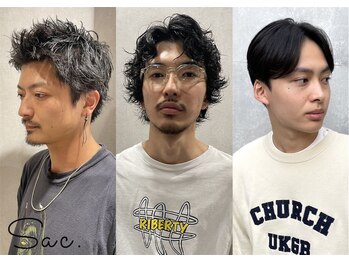 サク(Sac.)の写真/朝のセットが簡単に決まる「カット」ならお任せ!セットも楽になるので忙しいビジネスマンにも◎