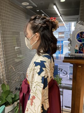 クラウン(CROWN) ハーフアップ