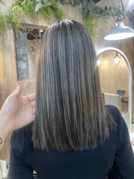 ブレス ヘアアンドスパ 湘南台(bless hair spa) コントラストハイライト