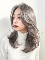 ソース 天王寺(SOURCE) 透明感ハイトーン♪ミルクグレージュ