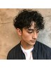 人気!波巻シャドウ&スパイラルetcパーマ+メンズカット ¥11300