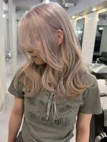 エクーエルム 心斎橋(ECOO yelm)&nbsp;ブリーチ/ケアブリーチ/ホワイトベージュ/ハイトーン
