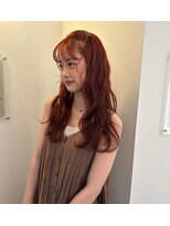 ユー セント(yew scent)&nbsp;【栄】韓国風くびれヘア×オレンジブラウン