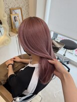 ビビディ バビディ ブー 河原町三条店(Bibbidi.bobbidi.boo) ▽ピンクベージュ/ハイトーンカラー/色落ちまで綺麗なカラー