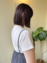 ヒントステーション(HINTSTATION)&nbsp;〈浅草 半個室〉ピンクラベンダー×スリークボブ