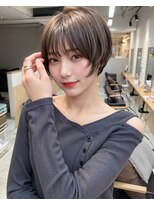 サンドナル 鹿児島天文館(sand NALU)&nbsp;ハッシュカット/グレージュ/デザインカラー[鹿児島天文館]