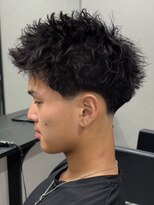 men's salon B TECH by Zen 四条烏丸【10/1オープン（予定）】&nbsp;スパイキーショートピンパーマ