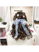 ヘアセット専門店 ナゴミ 池袋店(nagomi)&nbsp;ハーフアップ