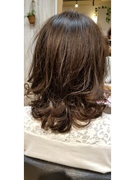 ヘアステージ ラプリュム(HAIR STAGE Ra Plume) 【ナチュラル質感♪】ダークグレージュカラー