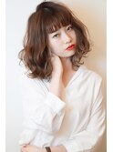 外国人風ウェーブ・スタイル