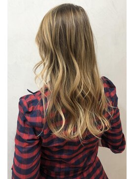 ネックス 表参道本店(nex) 大人バレイヤージュハイライト