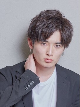 ミチオノザワヘアサロンギンザ 静岡店(Michio Nozawa HAIR SALON Ginza) セミウエット×シースルーセンターパートマッシュ