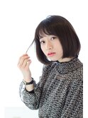 【小顔ナチュラルボブ3rdグラボブひし形ショート】の秘密♪