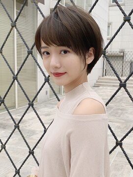 アンド ストーリーズ(&STORIES) 耳掛けショート/大人可愛い/ショートボブ/ハンサムショート/江角