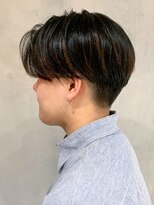 アイティー バイ アルバム 中野店(IT by ALBUM) フェードカットシルバーカラーフェードカット_ba318473