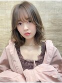 【misa】ゆるふわミディアムパーマ