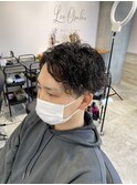 【モモカ】センターパート×ツイスパ