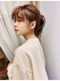 【簡単アレンジ】モテ可愛ポニーテール