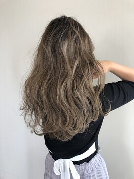 ヘアプロデュース ピエシャス(HAIR PRODUCE PIECIOUS) 3Dハイライトグラデーション