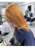 【LOGUE】オレンジ×オレンジハイライト