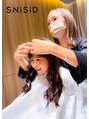 サニーサイド(SNiSiD) キッズカットは楽しく安全に笑顔になれるカットします！