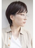 大人かわいい夏ショート/似合わせカット/