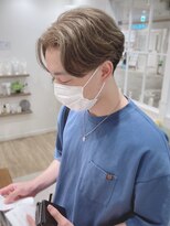 モリオフロムロンドン 松戸店(Morio from London)&nbsp;【松戸 岩口】センターパートベージュ系マッシュショート