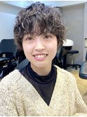 ショート/パーマ/大人可愛い/お洒落
