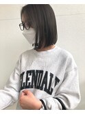 10代20代30代ダブルカラー/ミニボブ/インナーカラー/ブリーチ