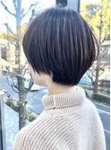 30代40代大人女性/前髪ありショートボブ/ショートヘア/髪質改善