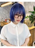 コバルトブルー×スリークボブ