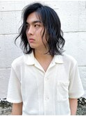 【ささき】キムタク風ロングヘア/スパイラルパーマ/波巻きパーマ