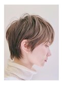 ハイライトショートヘア