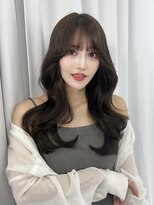 ハピネス 梅田茶屋町店(HAPPINESS)&nbsp;韓国くびれロング レイヤーオルチャン小顔前髪 艶髪