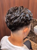 ヒロギンザ 大阪本店(HIRO GINZA)&nbsp;ウェーブパーマ×スキンフェード