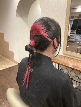 フェリーク ウジヤマダ(feerique UJIYAMADA) ヘアアレンジ♪［カチモリ／ヘアセット／アップスタイル］