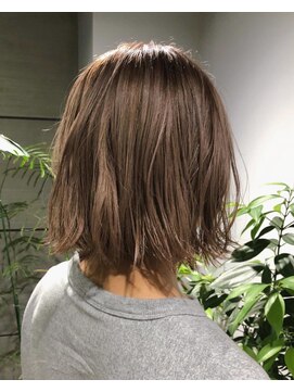 フリッカ 西荻窪店(FLYCKA) ナチュラルボブ×ベージュ