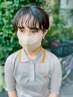 カット＋前髪縮毛矯正or前髪パーマ（Tr又はspa付)