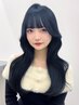 柔らかく透ける髪に【ケアも叶える】ケアブリーチ×ダブルカラー(ブリーチ込)